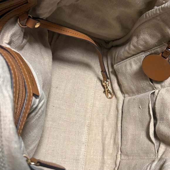 Michael Kors Beige Shoulder Bag with Rope Handles comes with dust bag - Picture 11 of 14